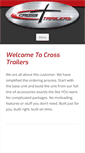 Mobile Screenshot of cross-trailers.com